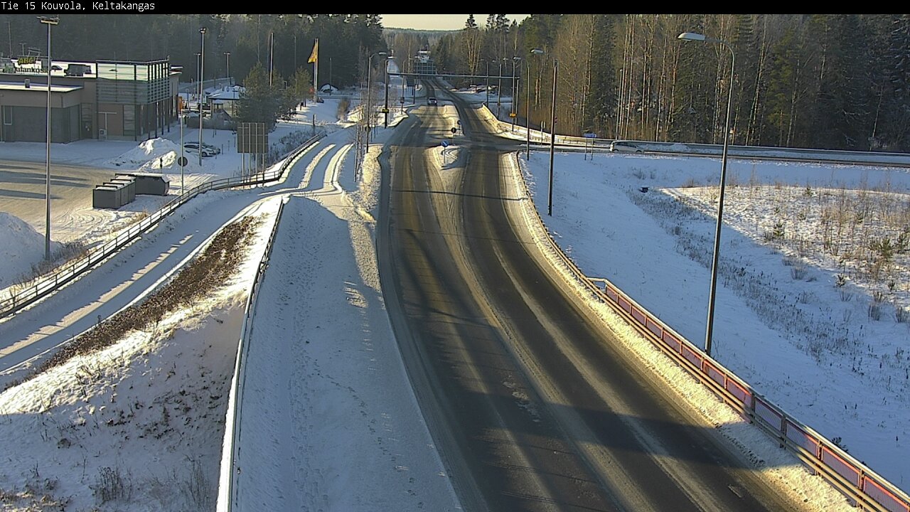Weather Camera Image Road 15 Kouvola, Keltakangas, Kouvola, Kymenlaakso