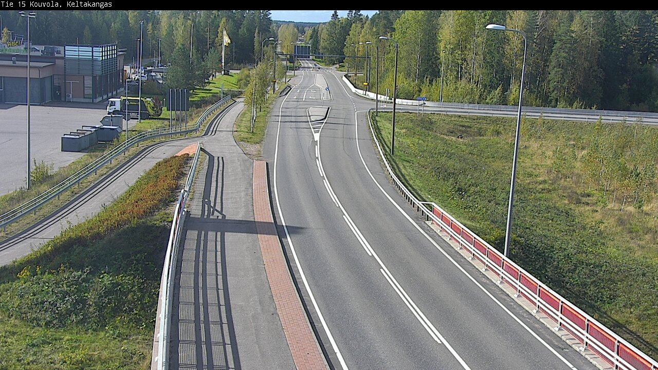 Weather Camera Image Road 15 Kouvola, Keltakangas, Kouvola, Kymenlaakso