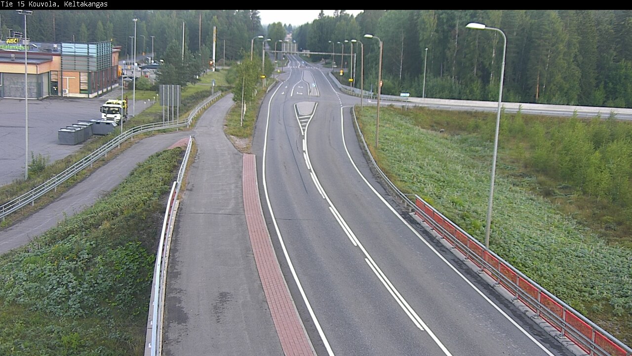 Weather Camera Image Road 15 Kouvola, Keltakangas, Kouvola, Kymenlaakso