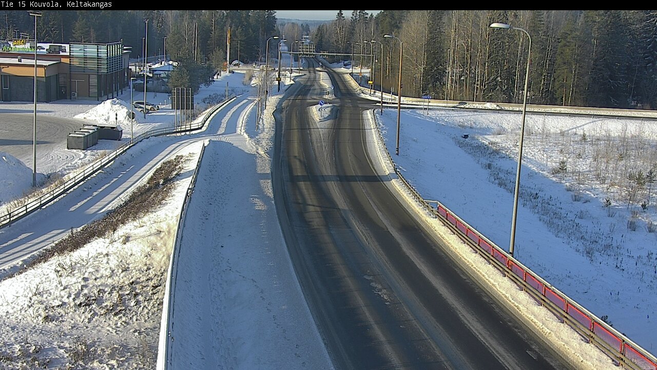 Weather Camera Image Väg 15 Kouvola, Keltakangas, Kouvola, Kymenlaakso