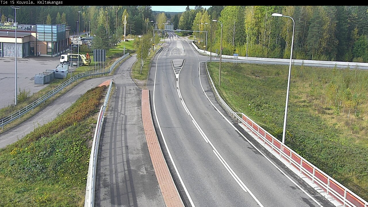 Weather Camera Image Road 15 Kouvola, Keltakangas, Kouvola, Kymenlaakso