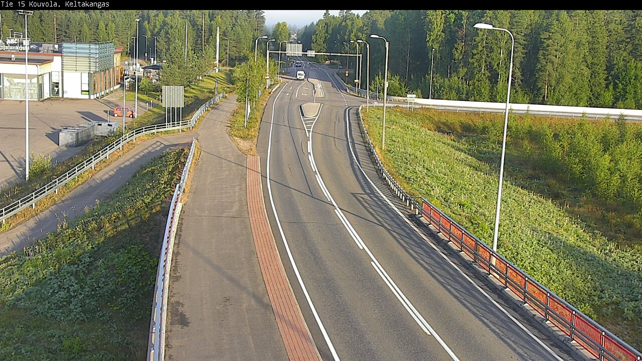 Weather Camera Image Road 15 Kouvola, Keltakangas, Kouvola, Kymenlaakso