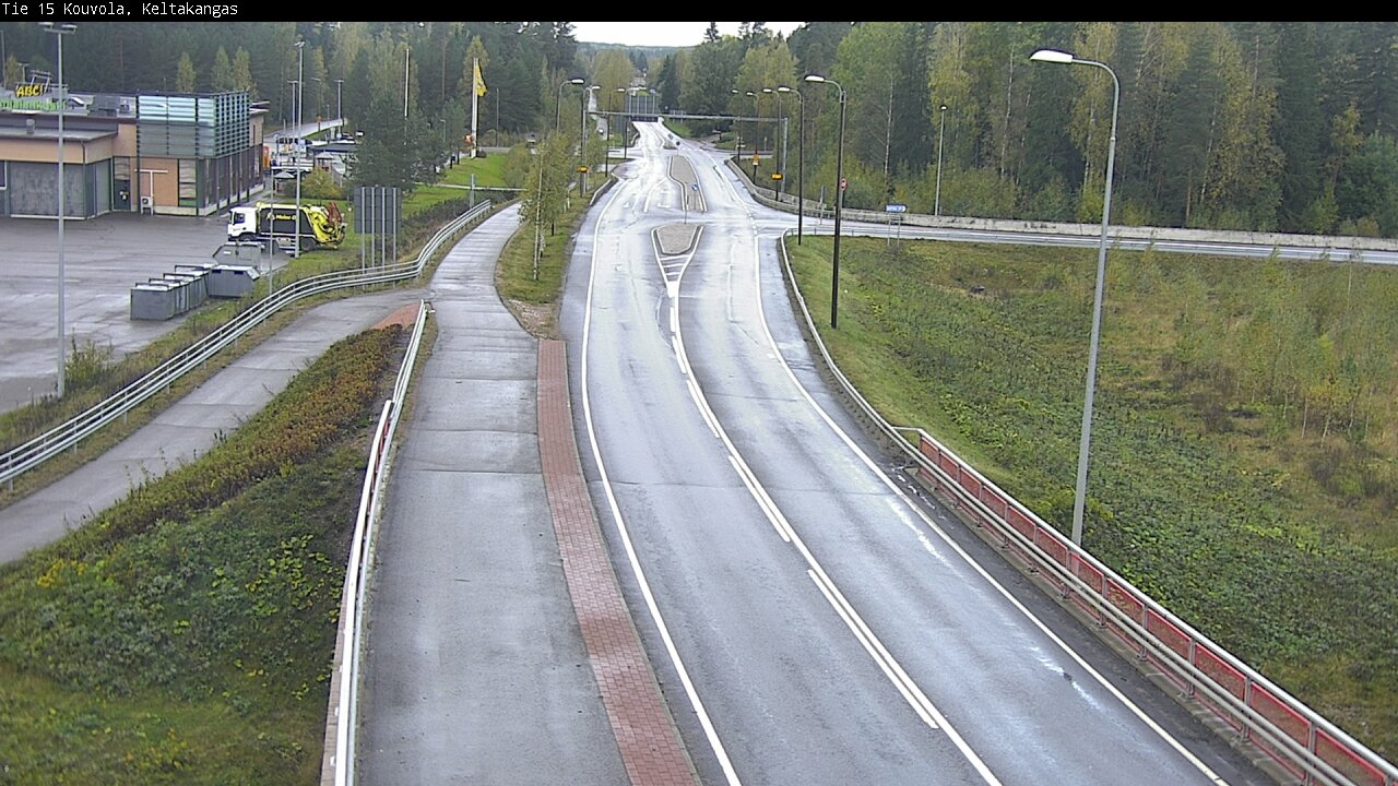 Weather Camera Image Road 15 Kouvola, Keltakangas, Kouvola, Kymenlaakso