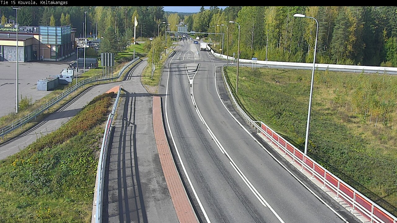 Weather Camera Image Road 15 Kouvola, Keltakangas, Kouvola, Kymenlaakso