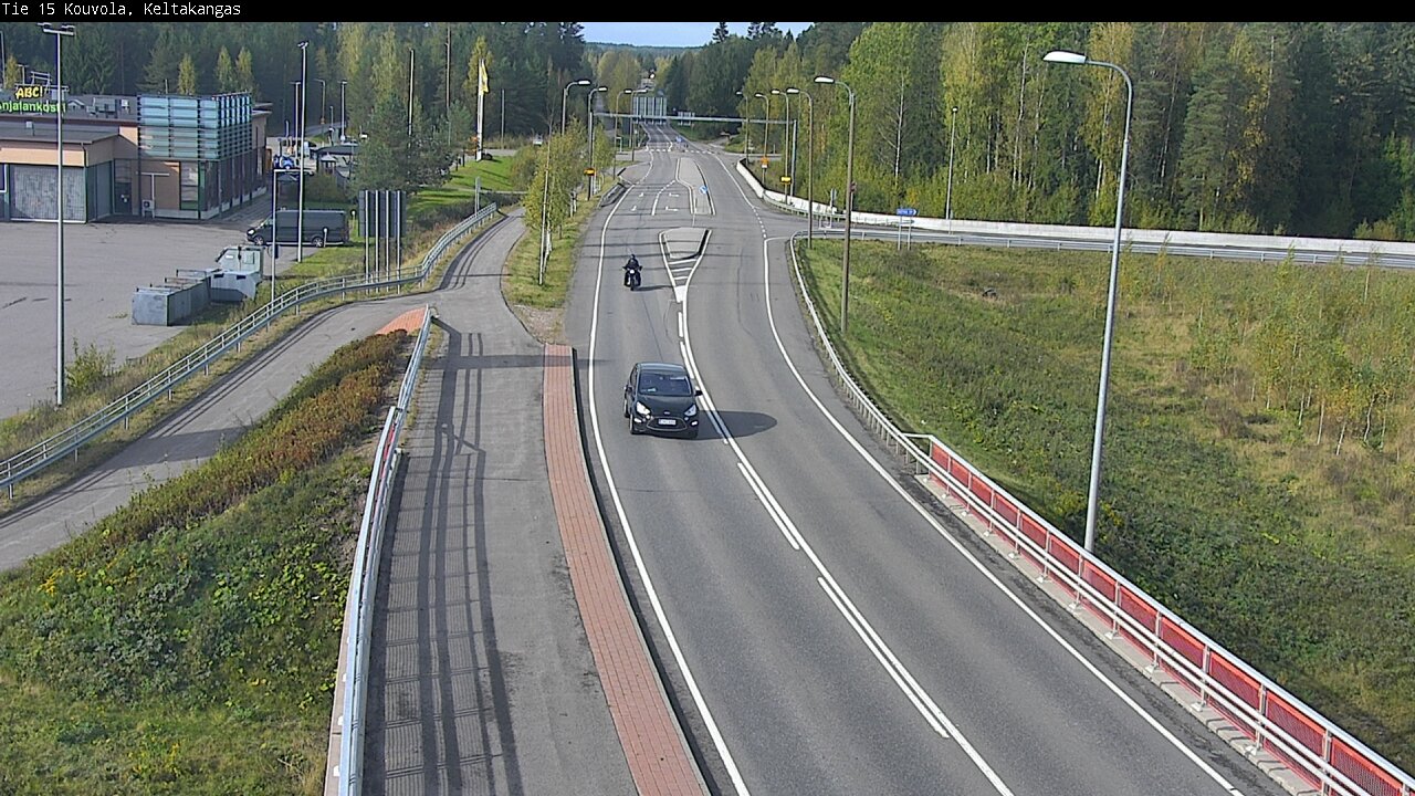 Weather Camera Image Road 15 Kouvola, Keltakangas, Kouvola, Kymenlaakso