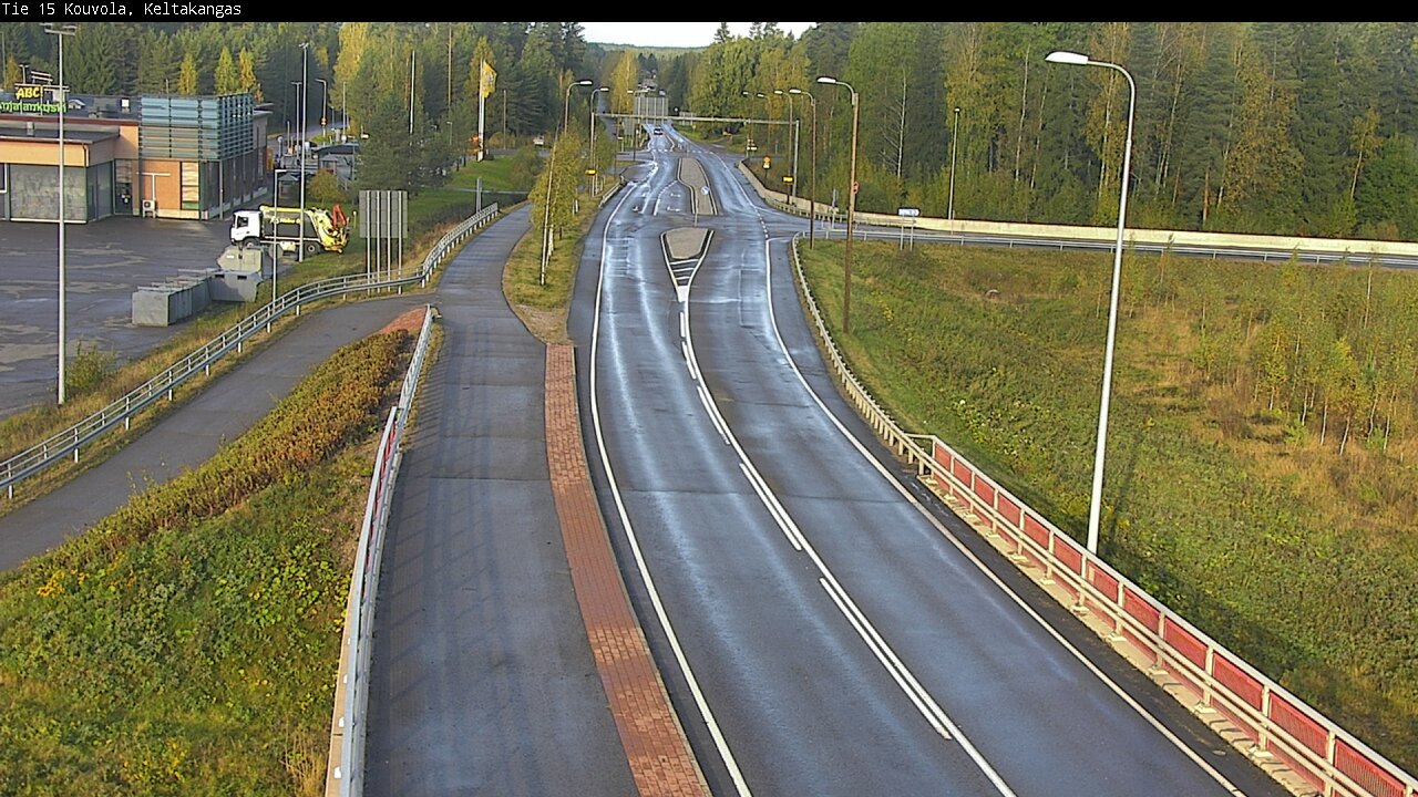 Weather Camera Image Road 15 Kouvola, Keltakangas, Kouvola, Kymenlaakso