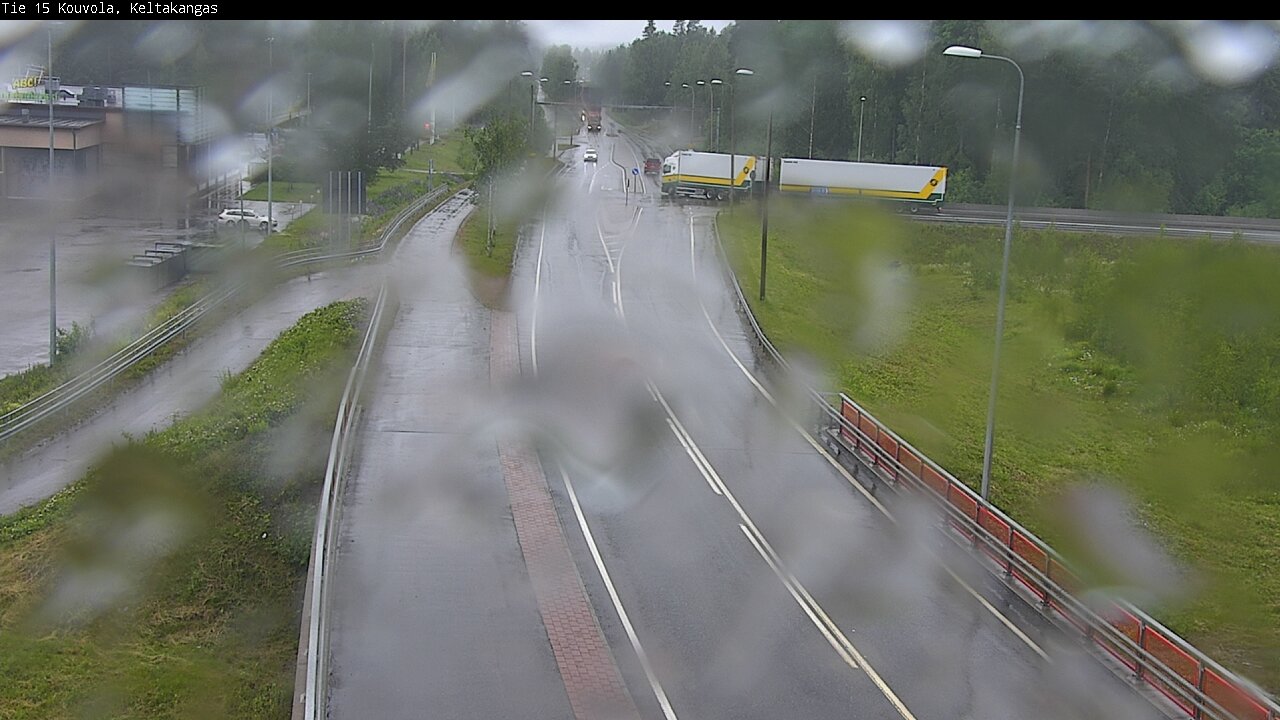 Weather Camera Image Väg 15 Kouvola, Keltakangas, Kouvola, Kymenlaakso