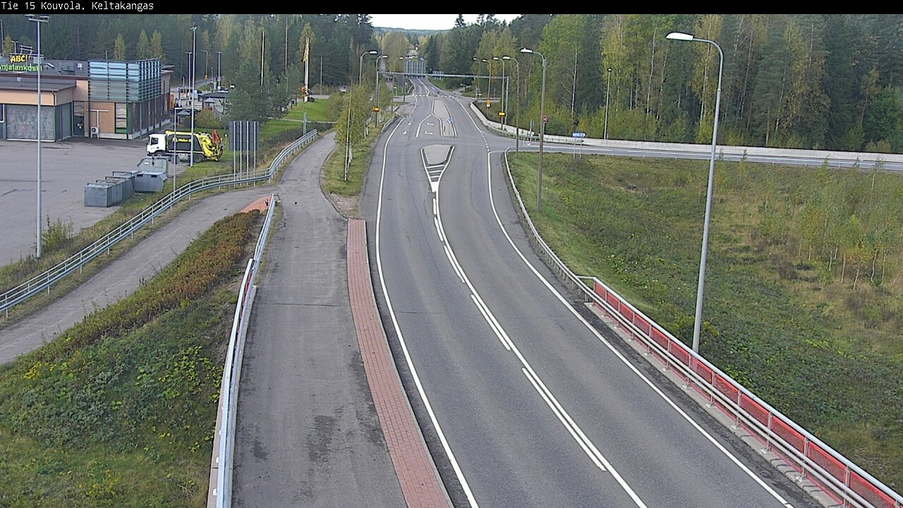 Weather Camera Image Road 15 Kouvola, Keltakangas, Kouvola, Kymenlaakso