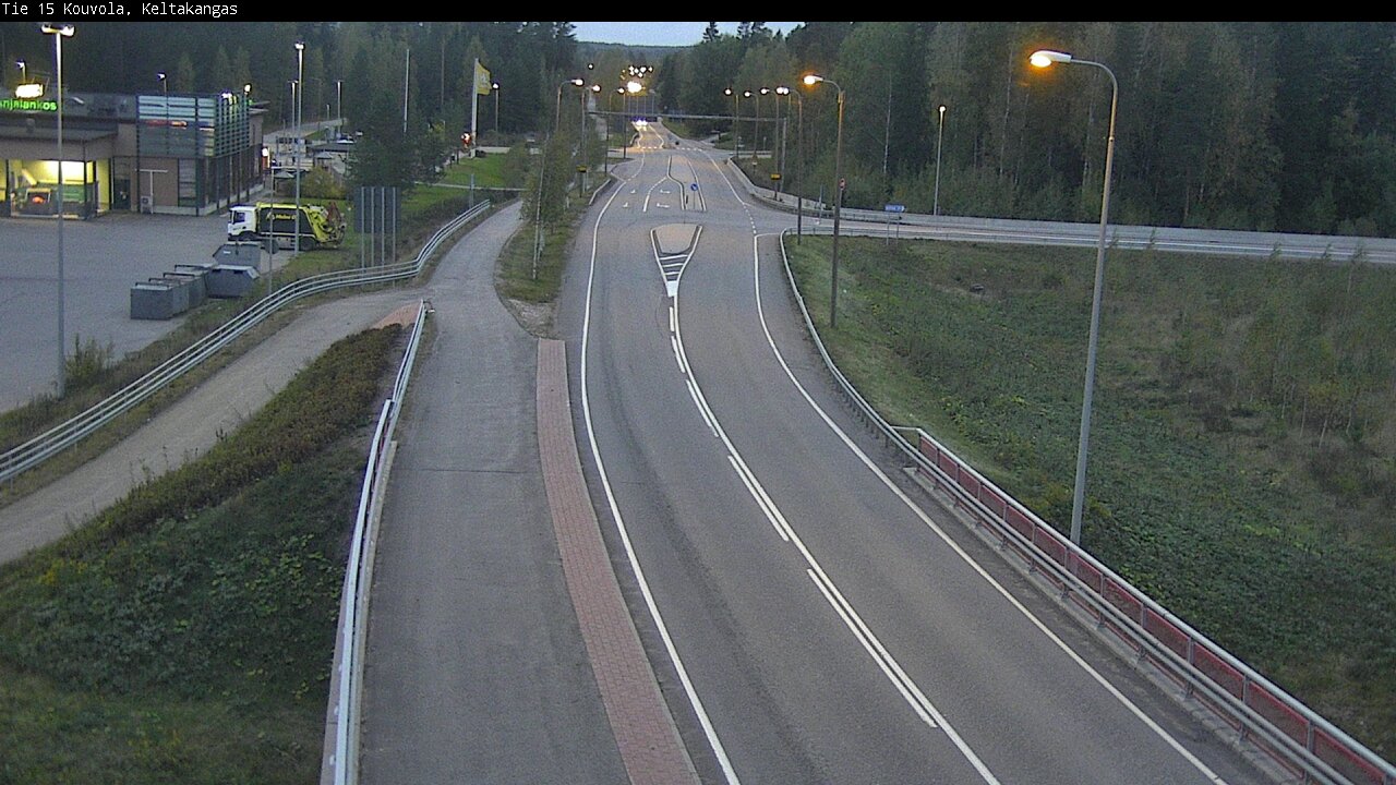 Weather Camera Image Road 15 Kouvola, Keltakangas, Kouvola, Kymenlaakso