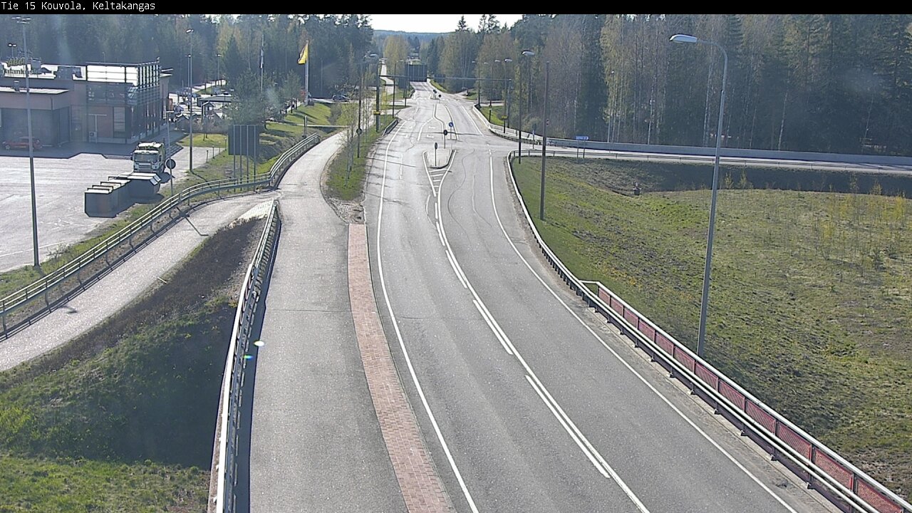 Weather Camera Image Road 15 Kouvola, Keltakangas, Kouvola, Kymenlaakso