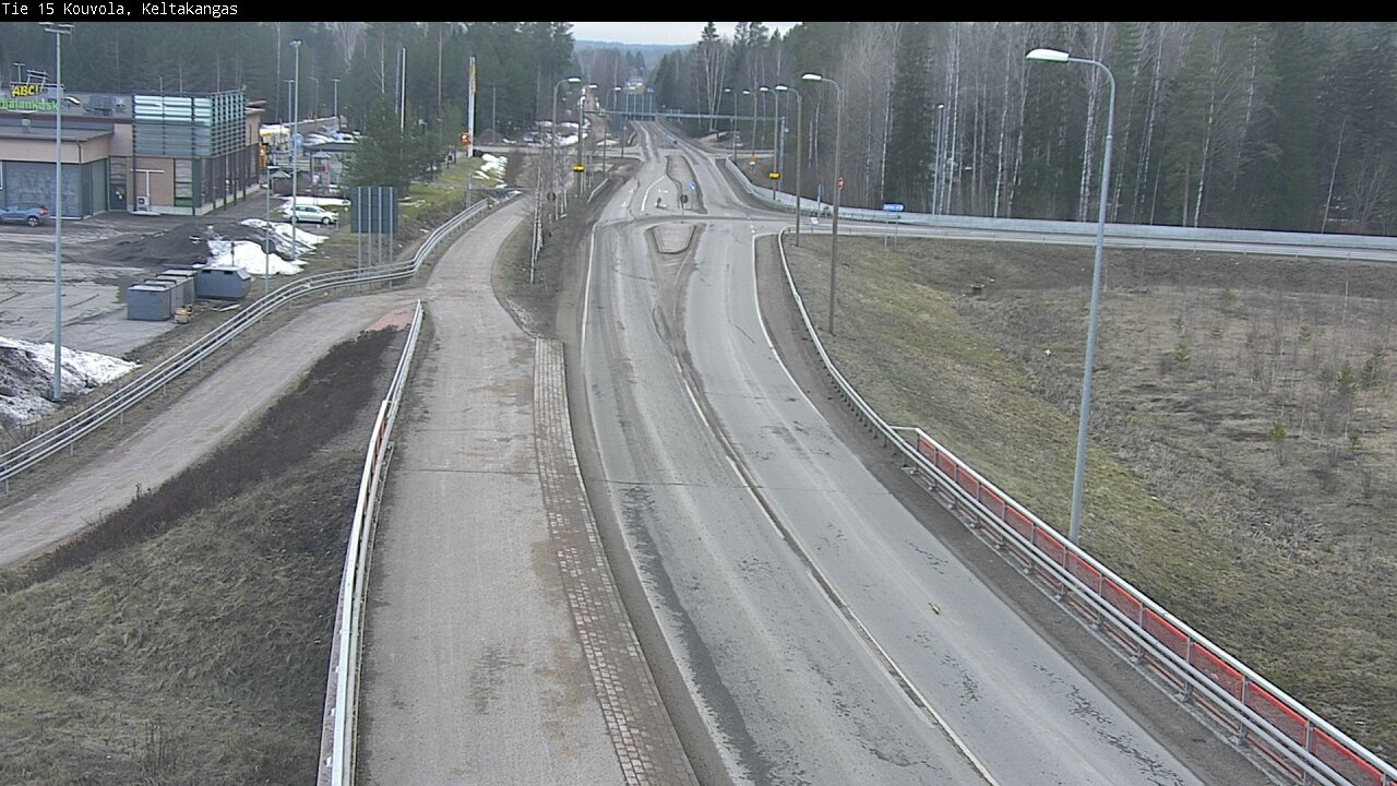 Weather Camera Image Road 15 Kouvola, Keltakangas, Kouvola, Kymenlaakso