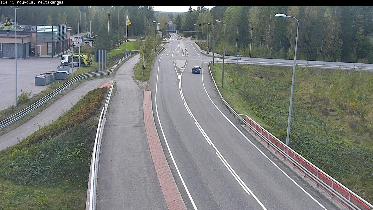 Weather Camera Image Road 15 Kouvola, Keltakangas, Kouvola, Kymenlaakso