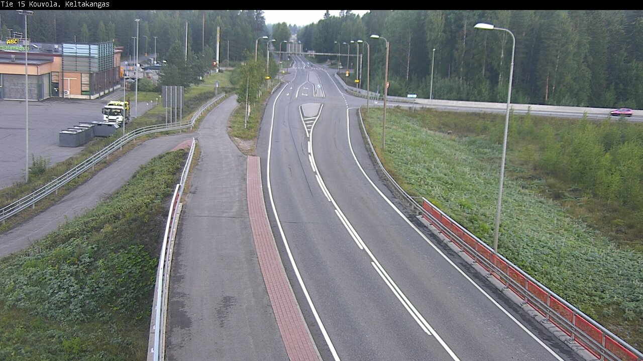 Weather Camera Image Road 15 Kouvola, Keltakangas, Kouvola, Kymenlaakso