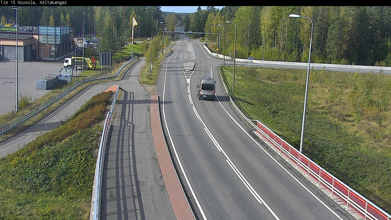 Weather Camera Image Road 15 Kouvola, Keltakangas, Kouvola, Kymenlaakso