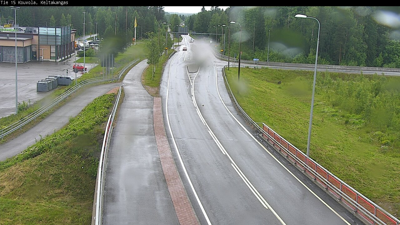 Weather Camera Image Väg 15 Kouvola, Keltakangas, Kouvola, Kymenlaakso