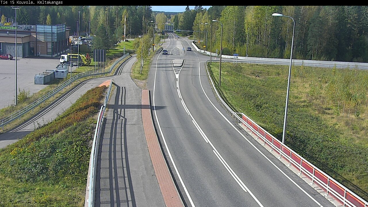 Weather Camera Image Road 15 Kouvola, Keltakangas, Kouvola, Kymenlaakso
