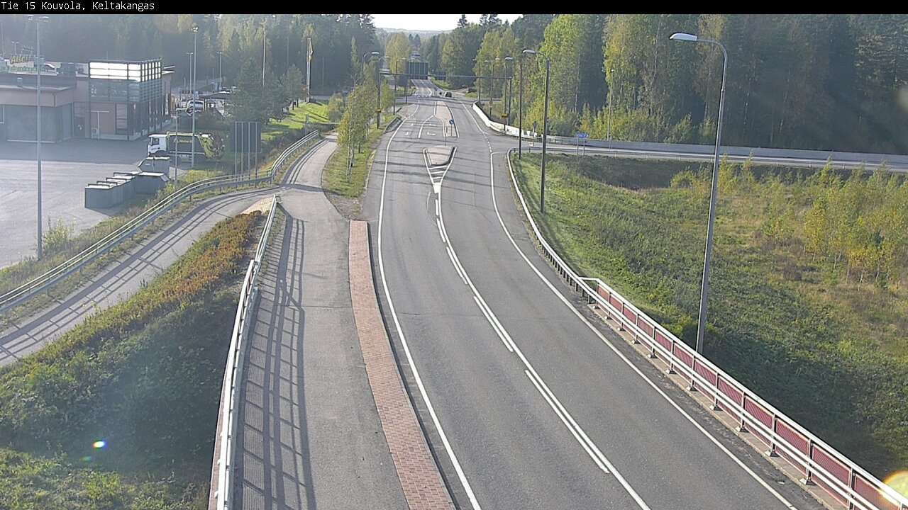 Weather Camera Image Road 15 Kouvola, Keltakangas, Kouvola, Kymenlaakso