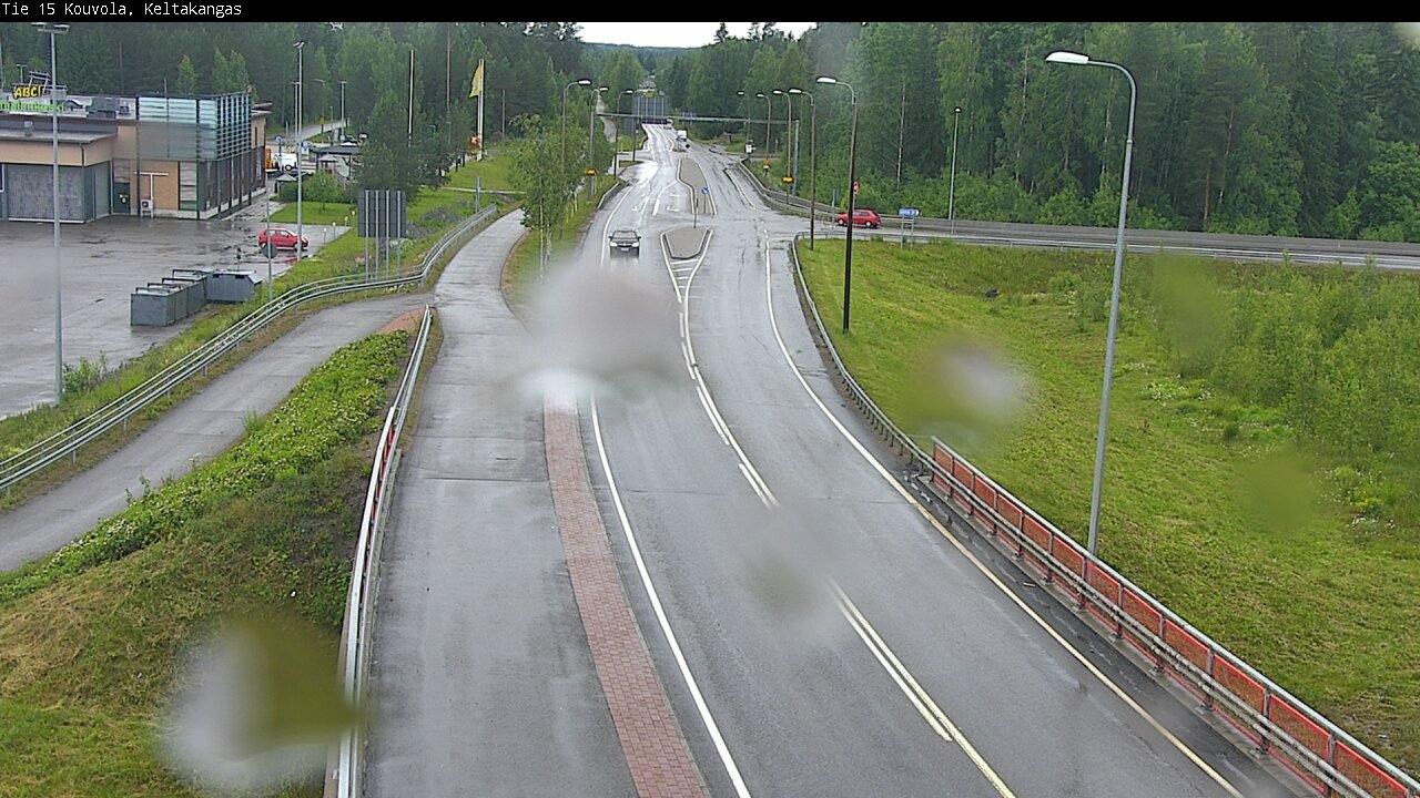 Weather Camera Image Väg 15 Kouvola, Keltakangas, Kouvola, Kymenlaakso