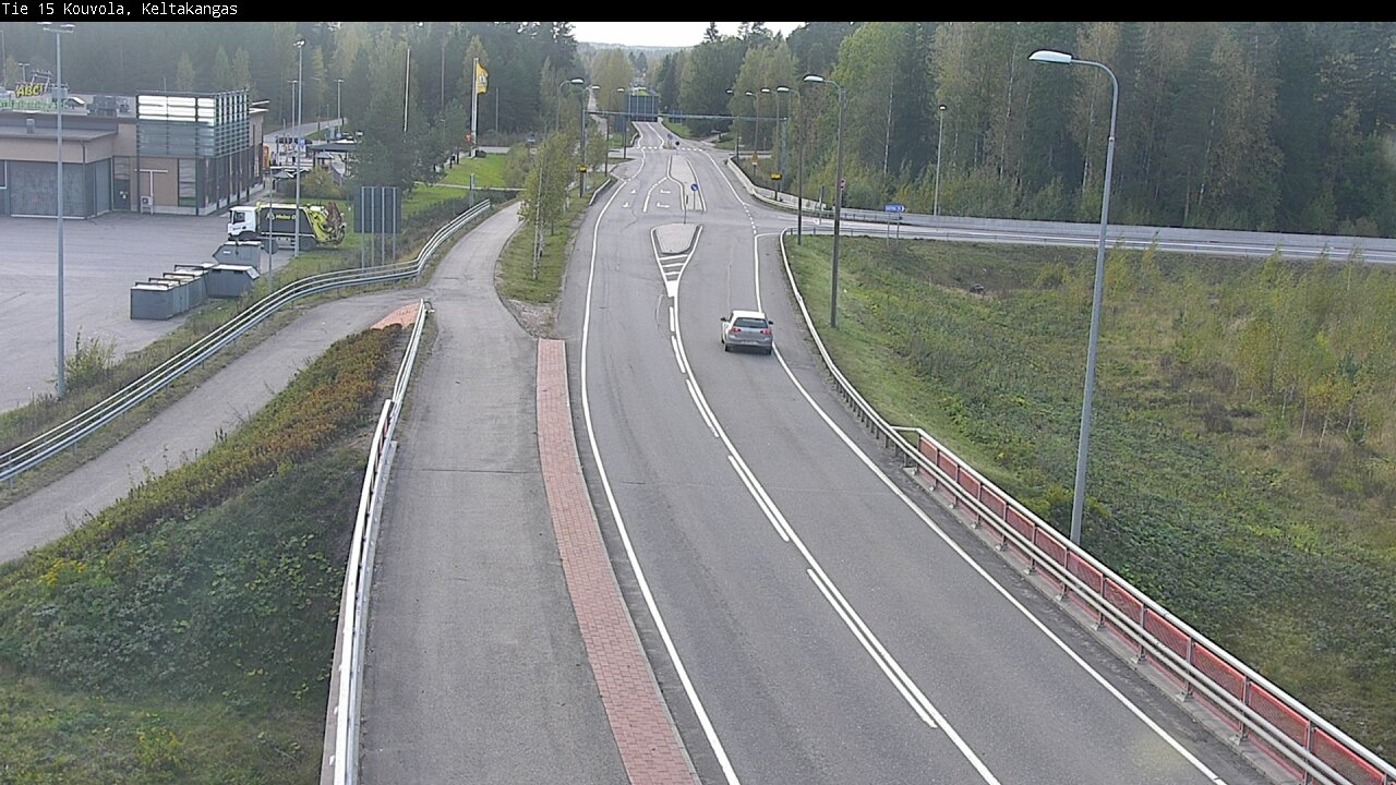 Weather Camera Image Road 15 Kouvola, Keltakangas, Kouvola, Kymenlaakso