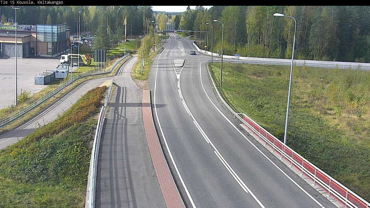 Weather Camera Image Road 15 Kouvola, Keltakangas, Kouvola, Kymenlaakso