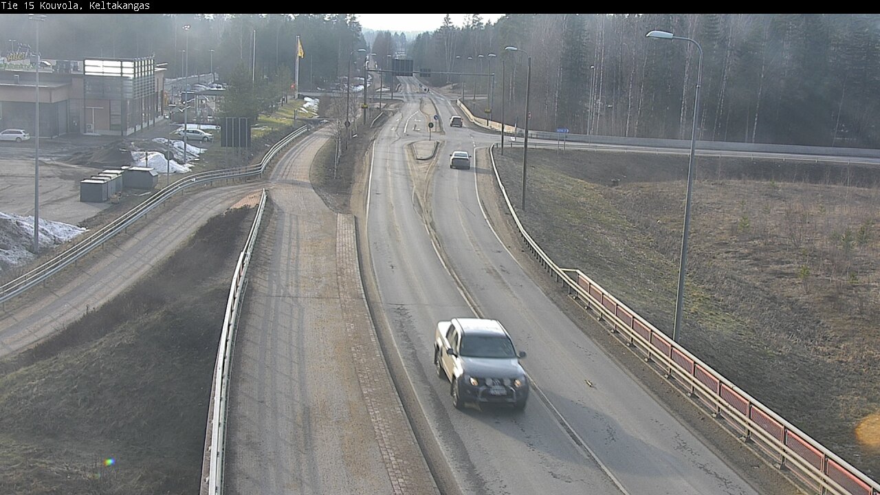 Weather Camera Image Väg 15 Kouvola, Keltakangas, Kouvola, Kymenlaakso