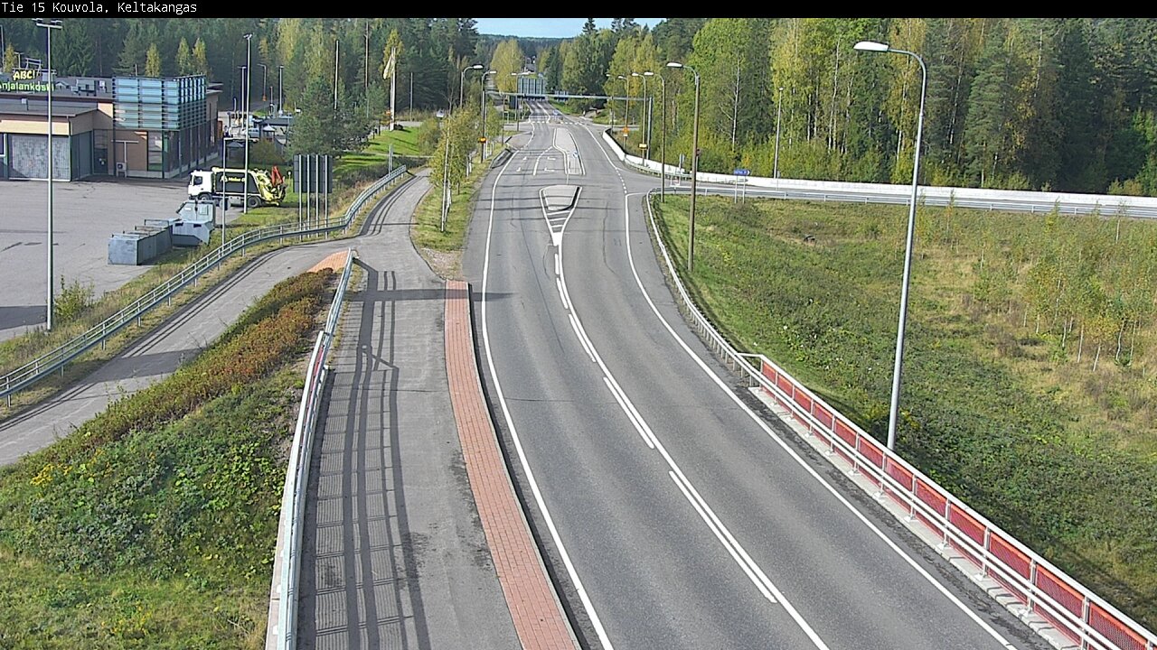 Weather Camera Image Road 15 Kouvola, Keltakangas, Kouvola, Kymenlaakso