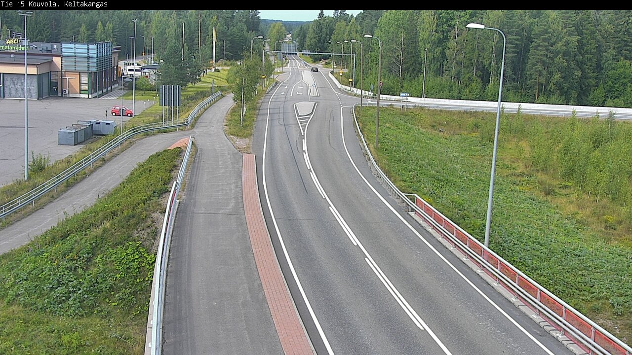 Weather Camera Image Väg 15 Kouvola, Keltakangas, Kouvola, Kymenlaakso