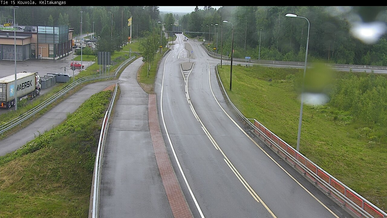 Weather Camera Image Road 15 Kouvola, Keltakangas, Kouvola, Kymenlaakso
