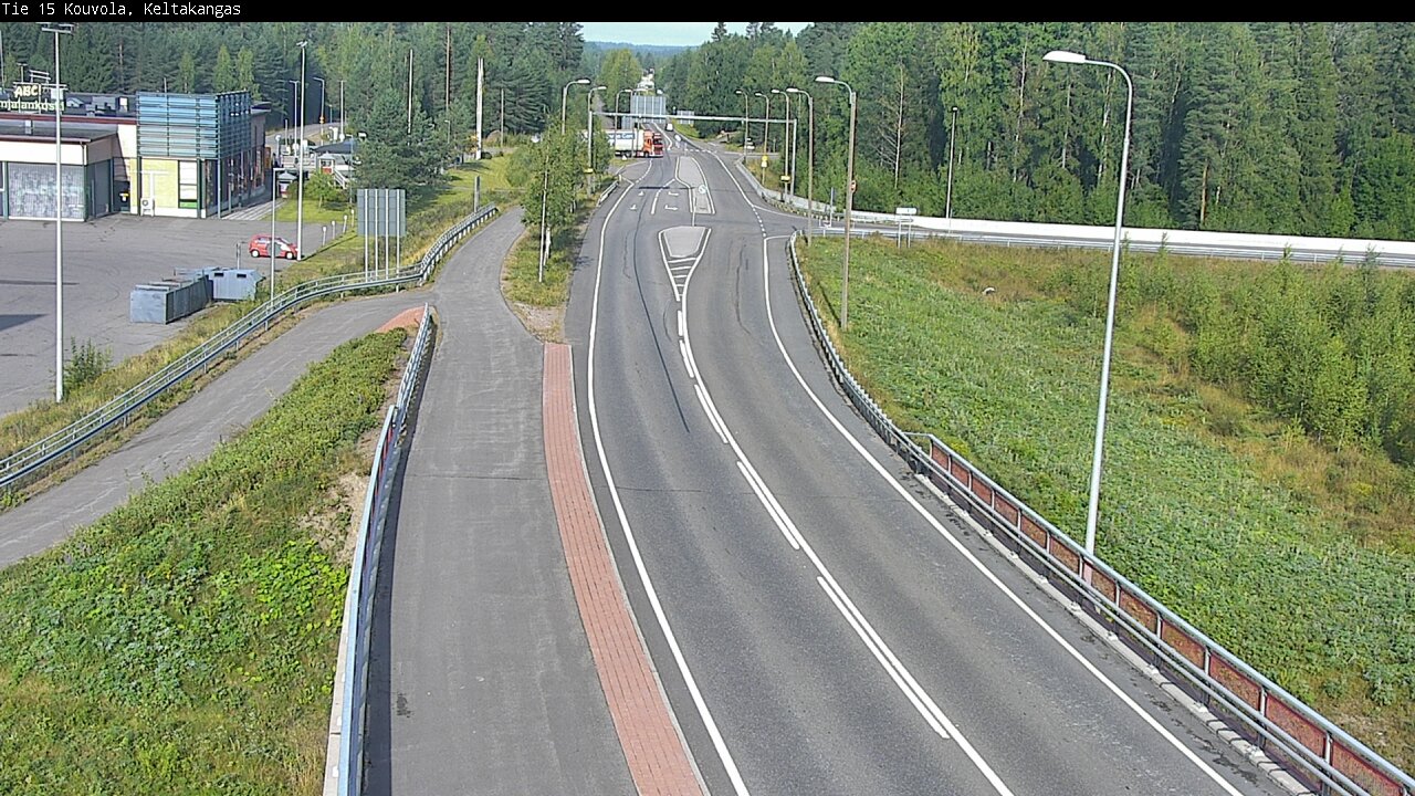 Weather Camera Image Road 15 Kouvola, Keltakangas, Kouvola, Kymenlaakso