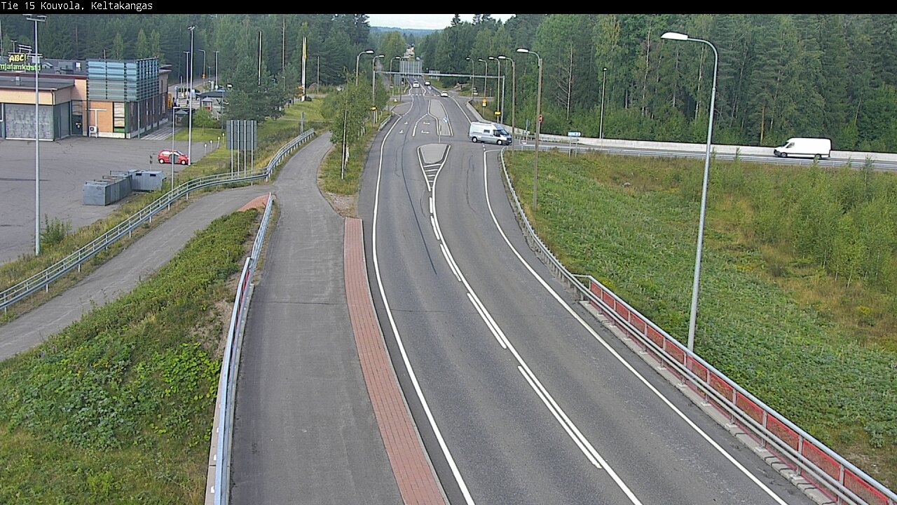 Weather Camera Image Road 15 Kouvola, Keltakangas, Kouvola, Kymenlaakso