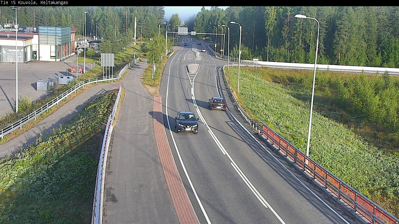 Weather Camera Image Road 15 Kouvola, Keltakangas, Kouvola, Kymenlaakso