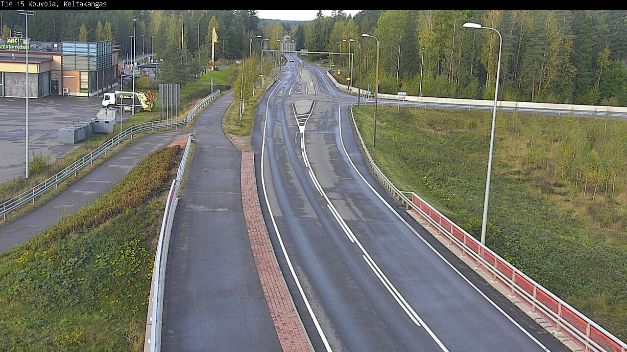 Weather Camera Image Road 15 Kouvola, Keltakangas, Kouvola, Kymenlaakso