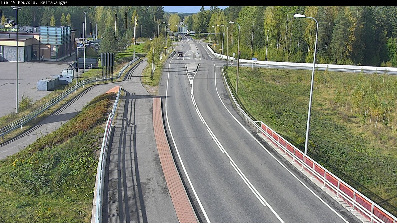 Weather Camera Image Road 15 Kouvola, Keltakangas, Kouvola, Kymenlaakso