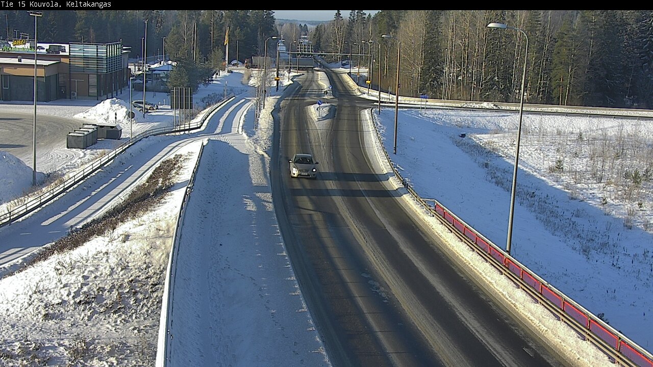 Weather Camera Image Väg 15 Kouvola, Keltakangas, Kouvola, Kymenlaakso