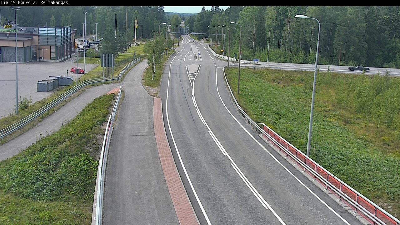 Weather Camera Image Road 15 Kouvola, Keltakangas, Kouvola, Kymenlaakso
