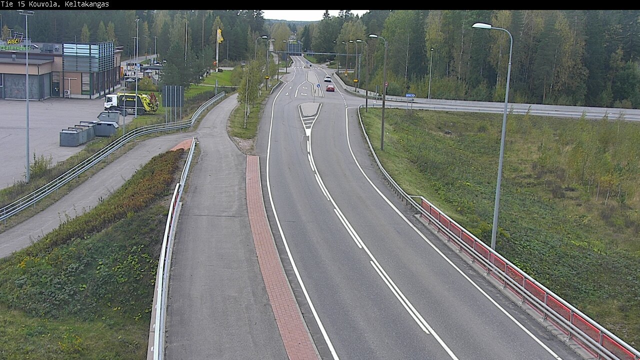 Weather Camera Image Road 15 Kouvola, Keltakangas, Kouvola, Kymenlaakso
