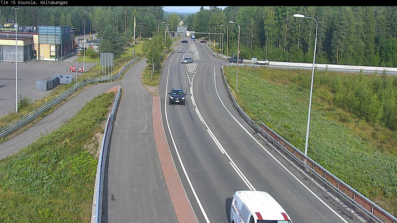 Weather Camera Image Road 15 Kouvola, Keltakangas, Kouvola, Kymenlaakso