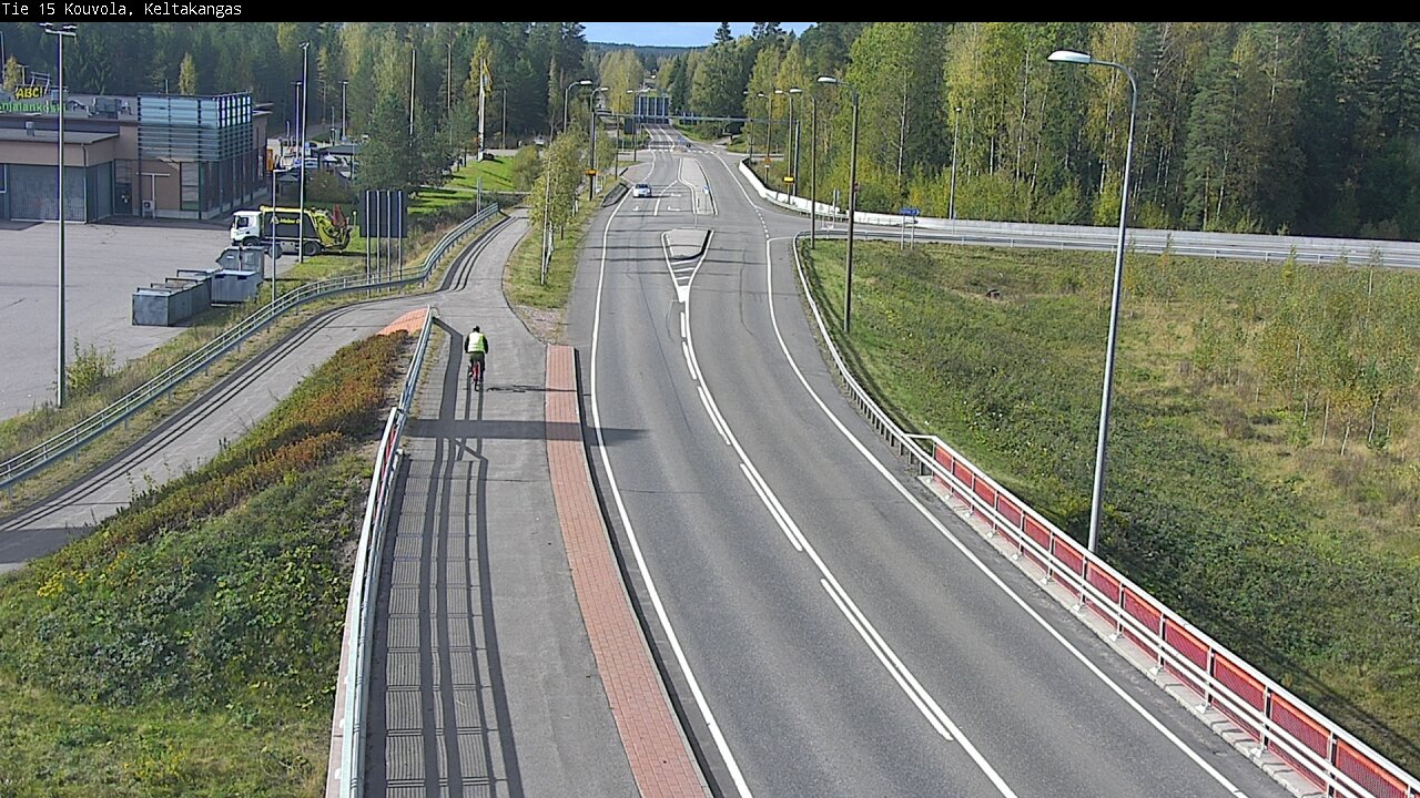 Weather Camera Image Road 15 Kouvola, Keltakangas, Kouvola, Kymenlaakso