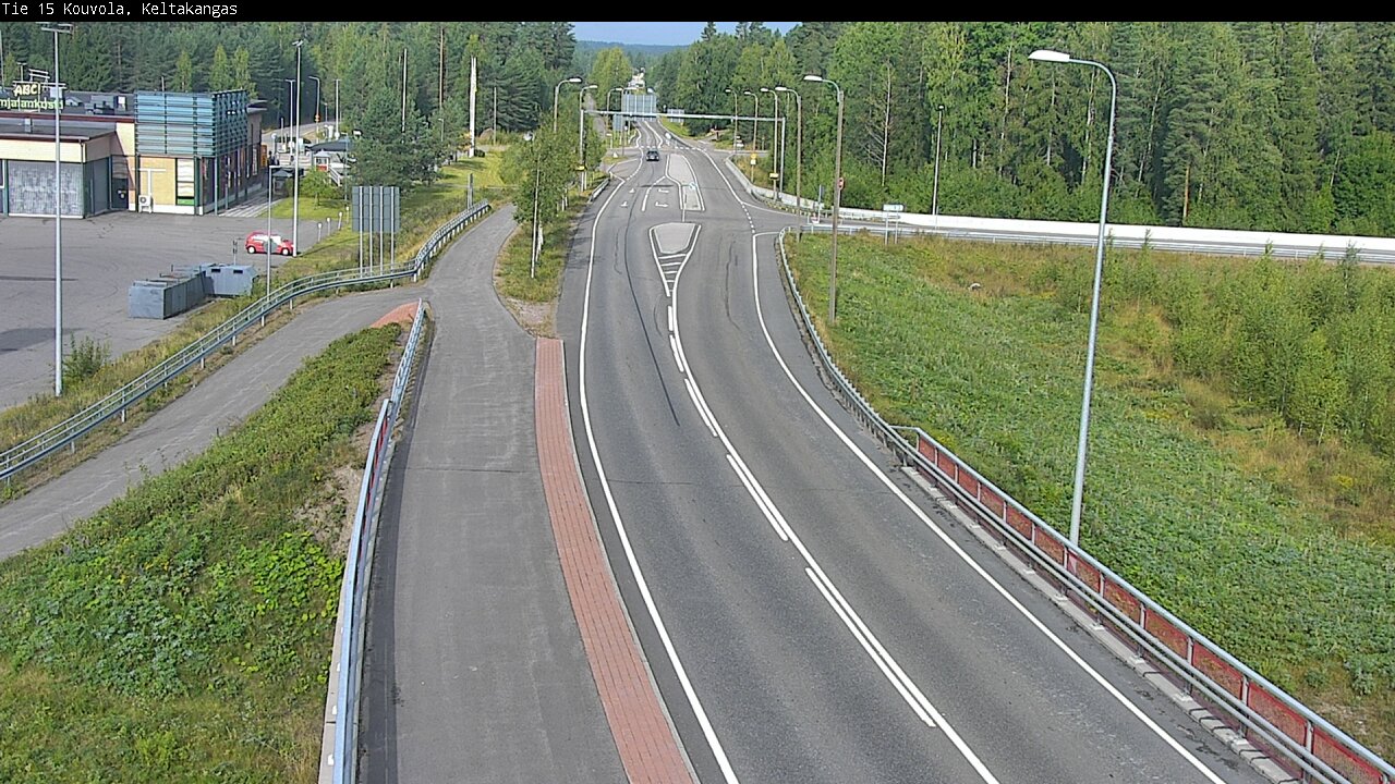 Weather Camera Image Road 15 Kouvola, Keltakangas, Kouvola, Kymenlaakso