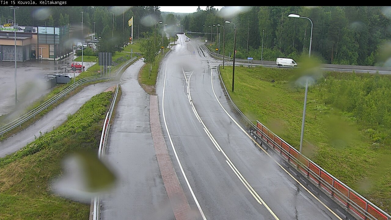 Weather Camera Image Väg 15 Kouvola, Keltakangas, Kouvola, Kymenlaakso