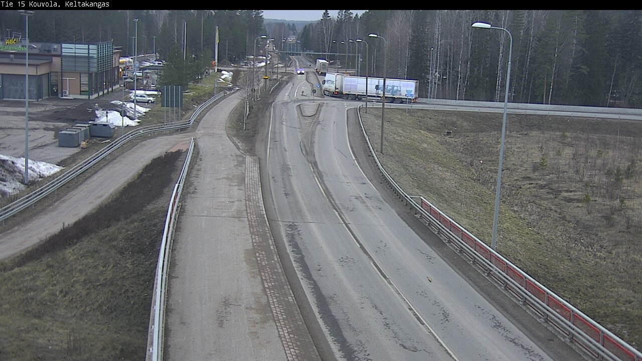 Weather Camera Image Road 15 Kouvola, Keltakangas, Kouvola, Kymenlaakso