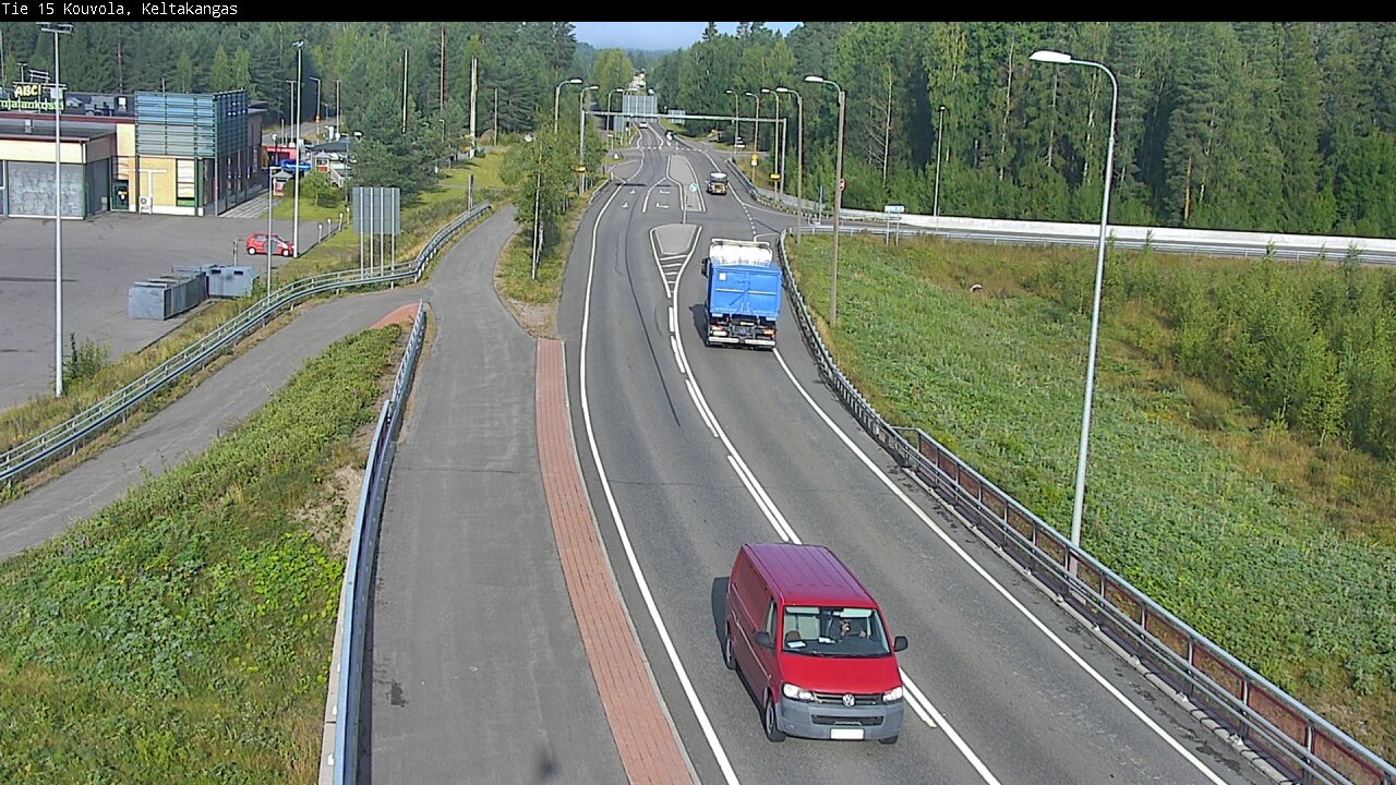 Weather Camera Image Road 15 Kouvola, Keltakangas, Kouvola, Kymenlaakso