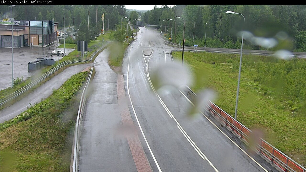 Weather Camera Image Väg 15 Kouvola, Keltakangas, Kouvola, Kymenlaakso