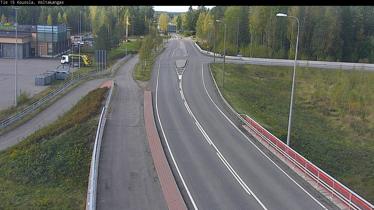 Weather Camera Image Road 15 Kouvola, Keltakangas, Kouvola, Kymenlaakso