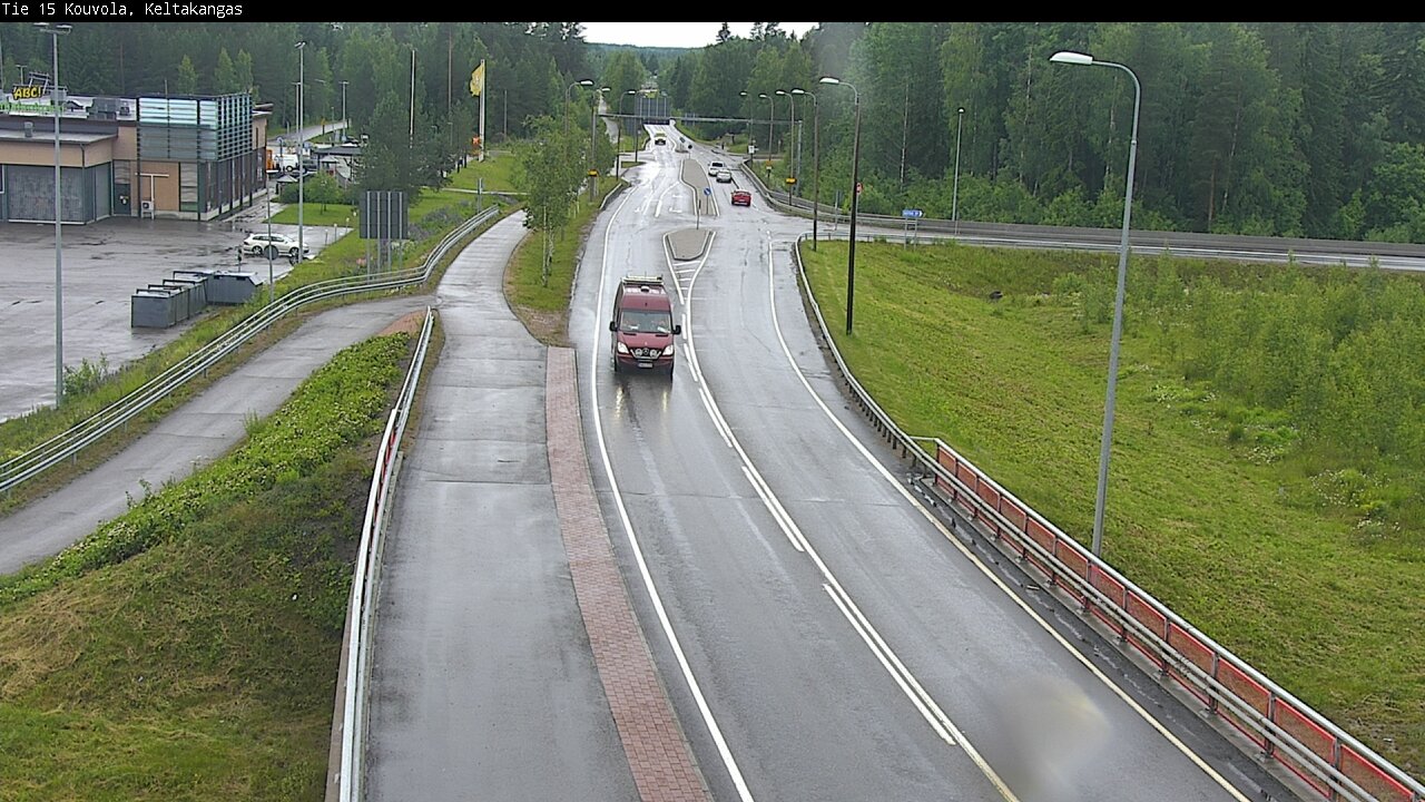 Weather Camera Image Väg 15 Kouvola, Keltakangas, Kouvola, Kymenlaakso