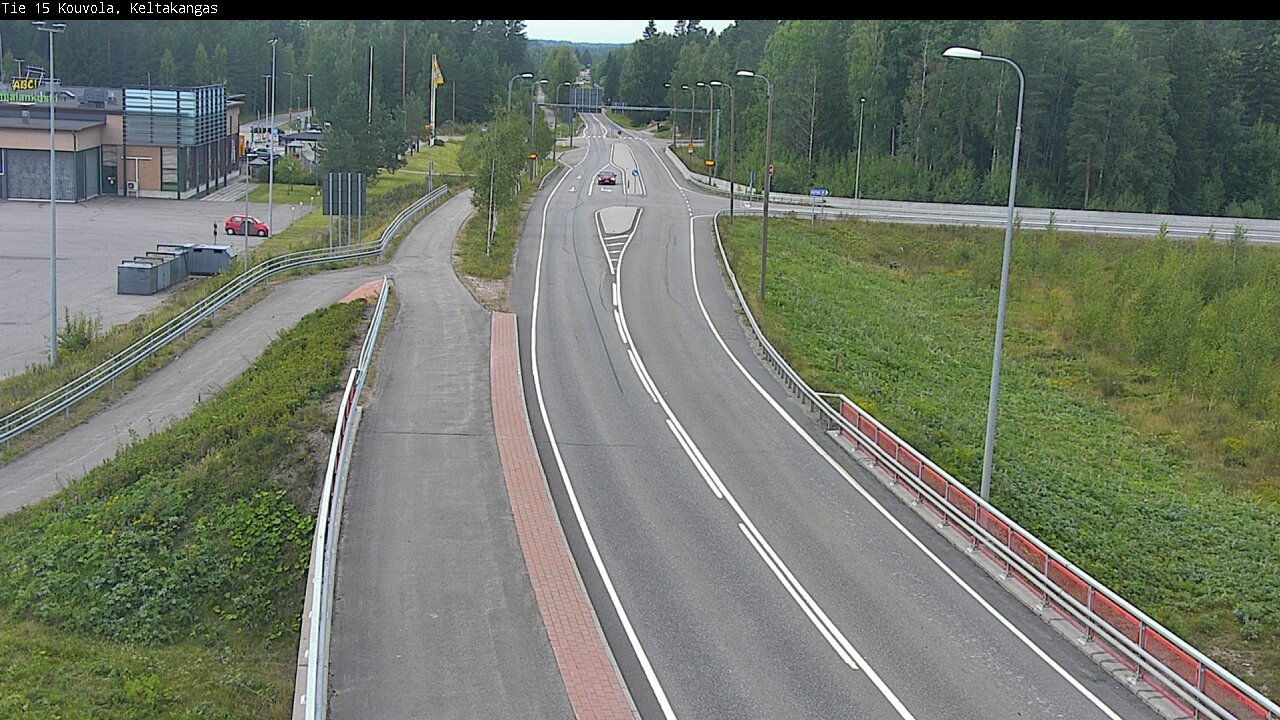 Weather Camera Image Väg 15 Kouvola, Keltakangas, Kouvola, Kymenlaakso