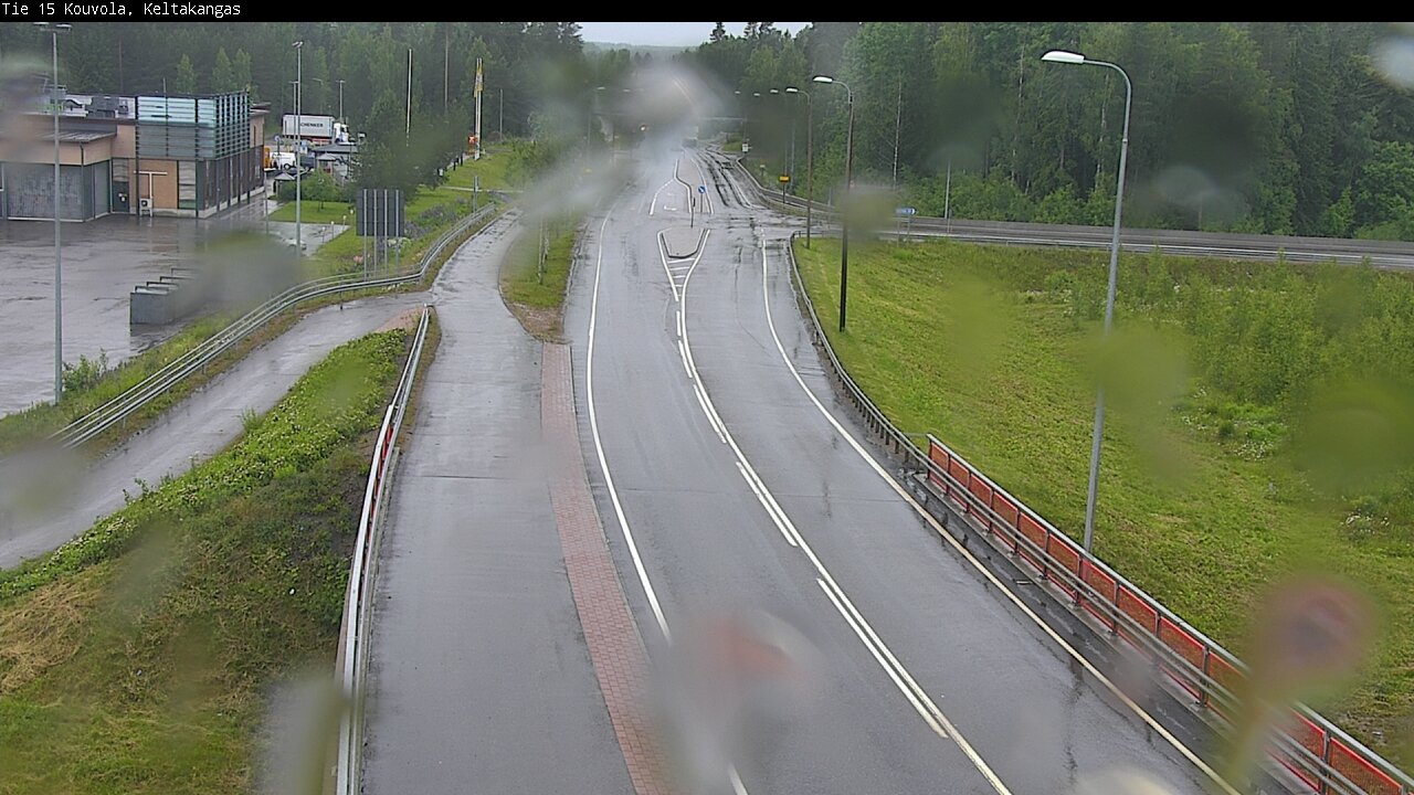 Weather Camera Image Väg 15 Kouvola, Keltakangas, Kouvola, Kymenlaakso
