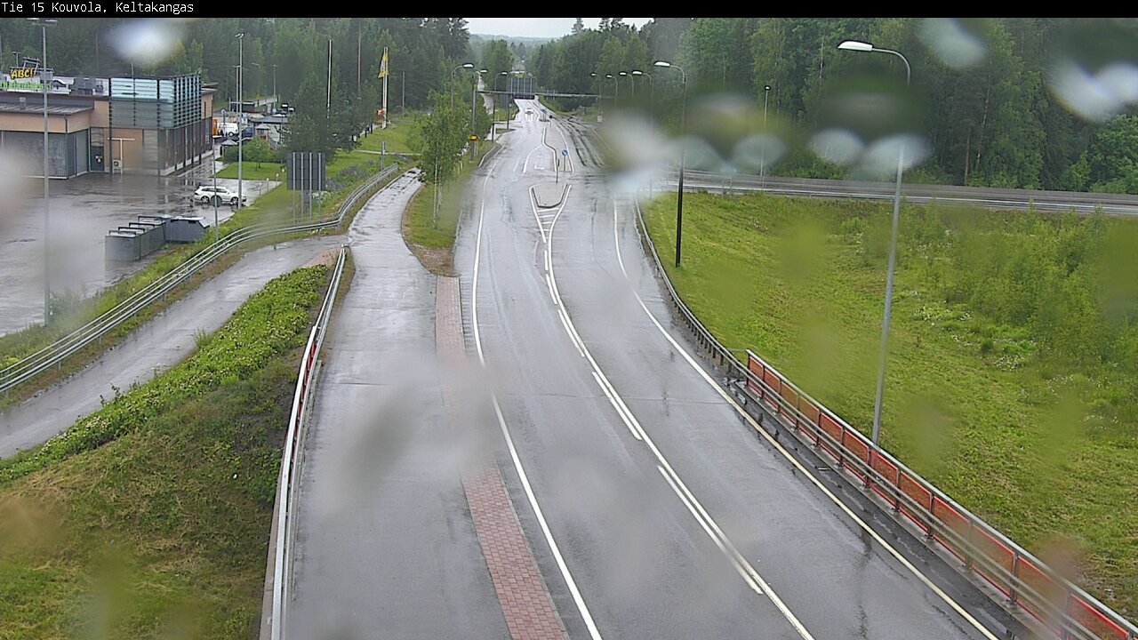 Weather Camera Image Väg 15 Kouvola, Keltakangas, Kouvola, Kymenlaakso