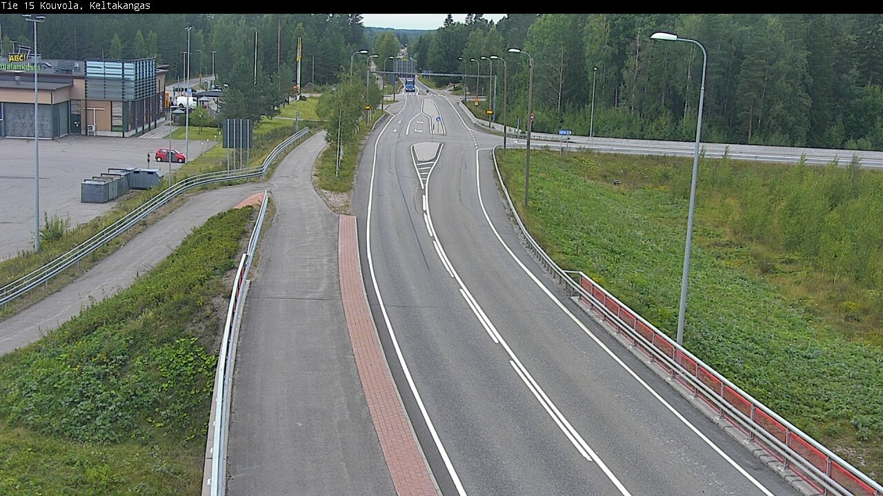 Weather Camera Image Väg 15 Kouvola, Keltakangas, Kouvola, Kymenlaakso