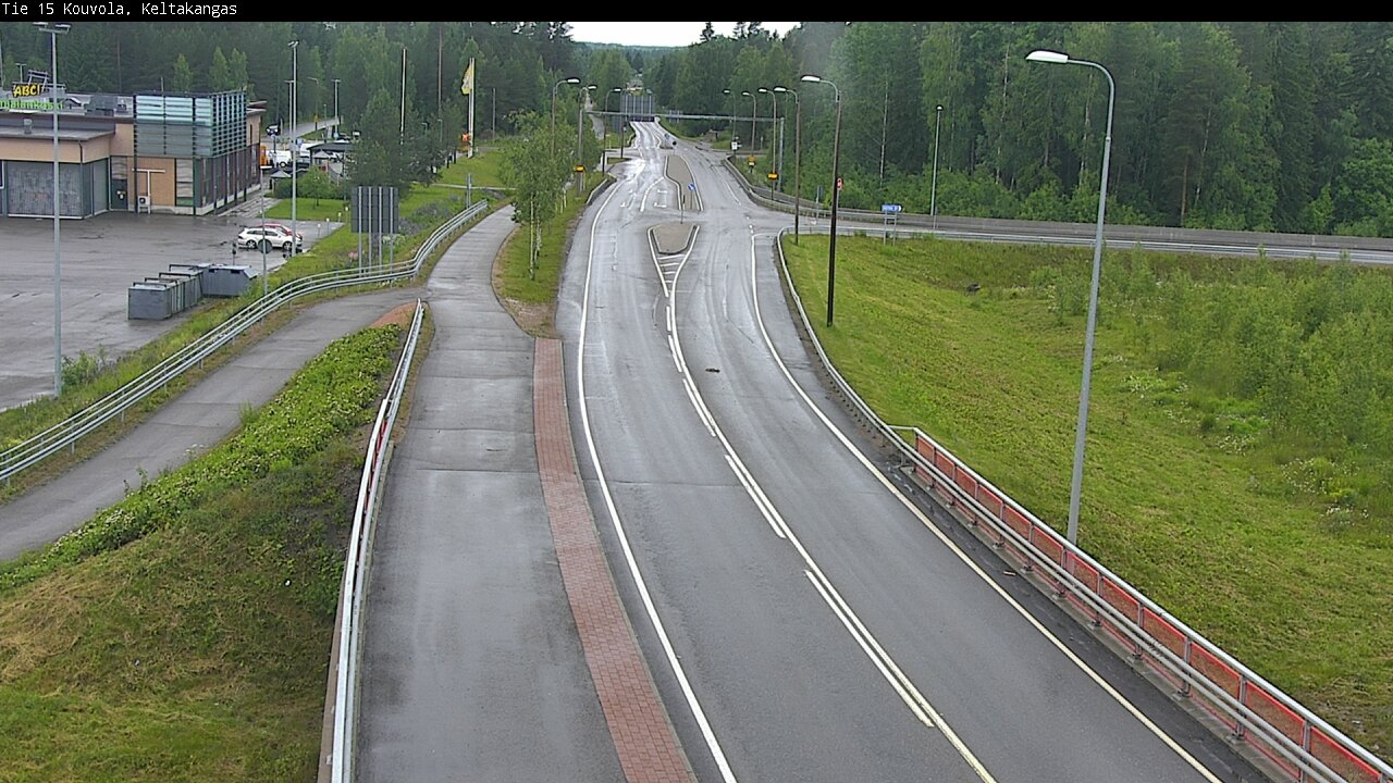 Weather Camera Image Väg 15 Kouvola, Keltakangas, Kouvola, Kymenlaakso